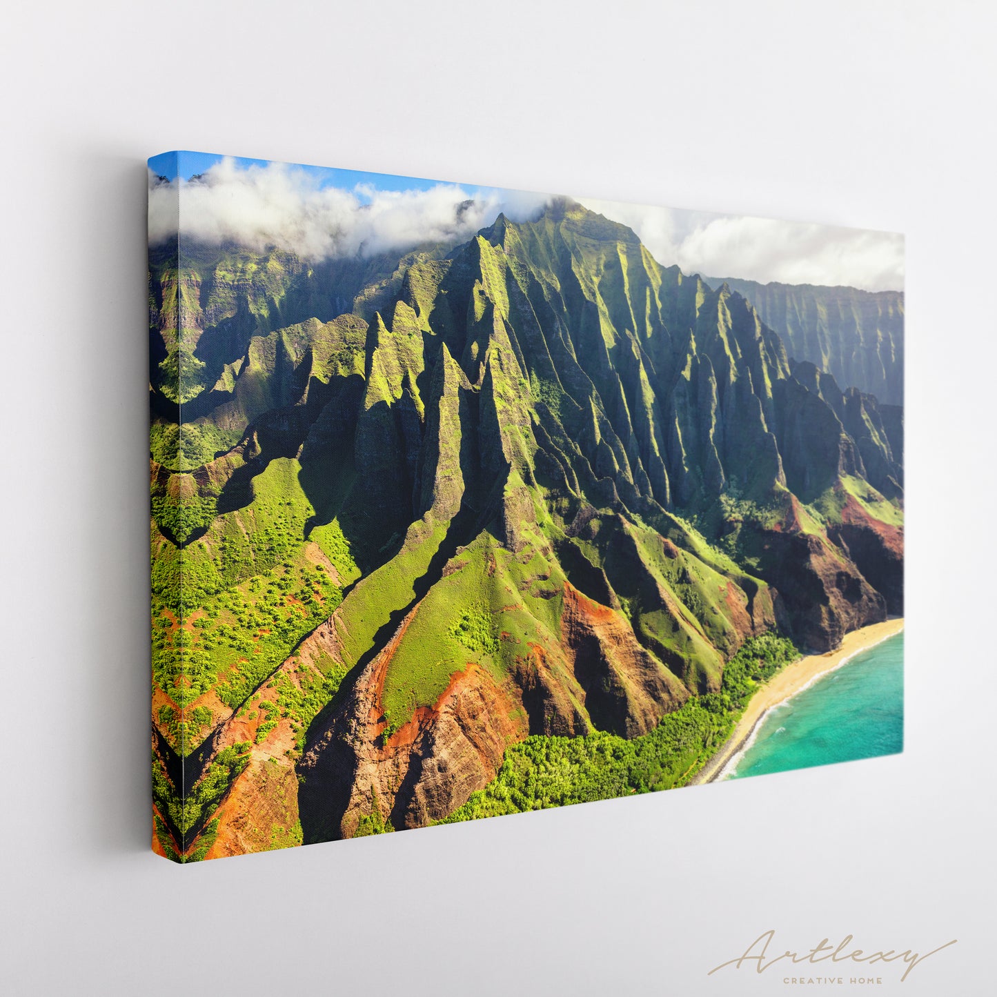 Na Pali Coast Hawaii Canvas Print ArtLexy   
