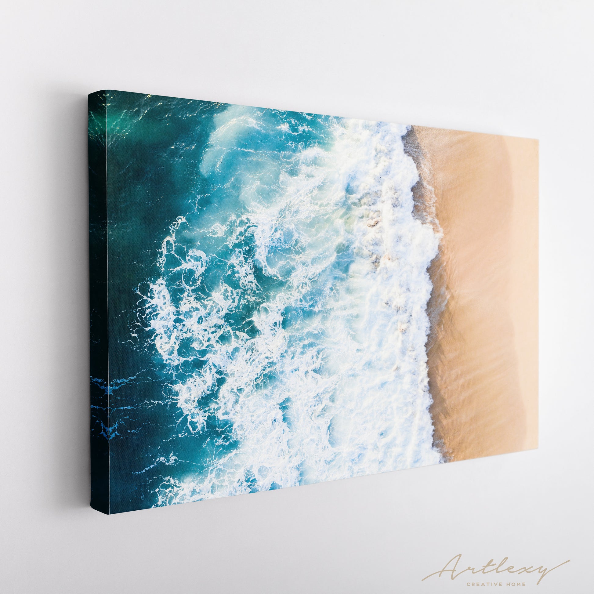 Beautiful Ocean Waves Canvas Print ArtLexy   