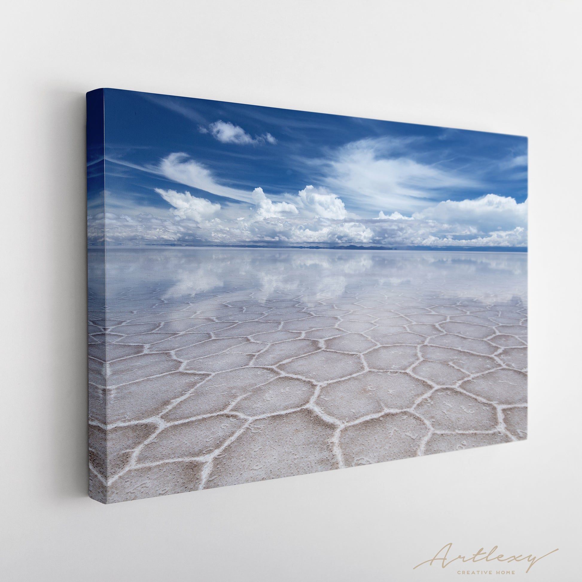 Uyuni Salt Flat Bolivia Canvas Print ArtLexy   