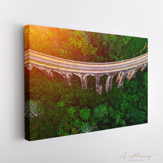 Nine Arches Bridge in Ella Sri Lanka Canvas Print ArtLexy   