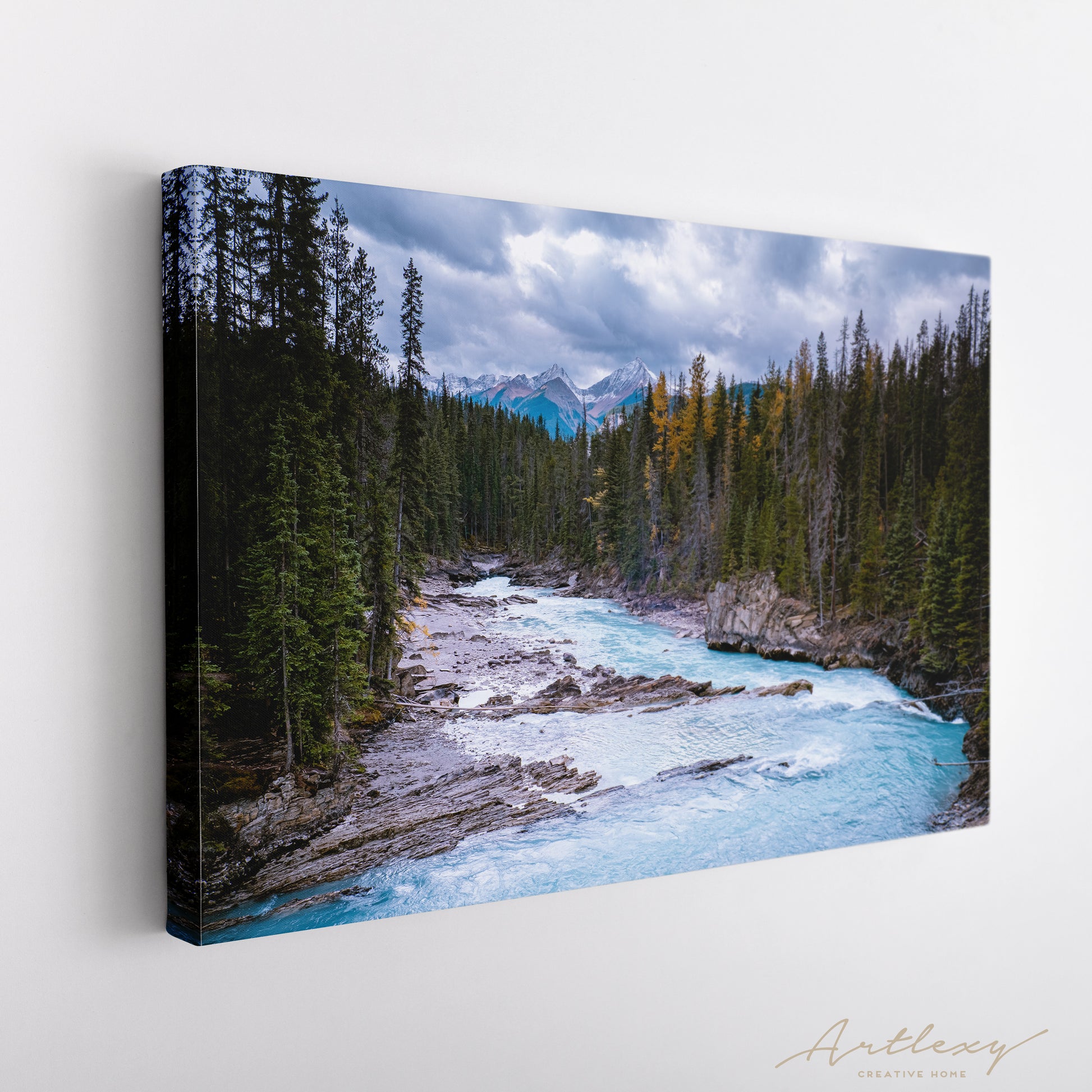 Emerald Lake British Columbia Canvas Print ArtLexy   