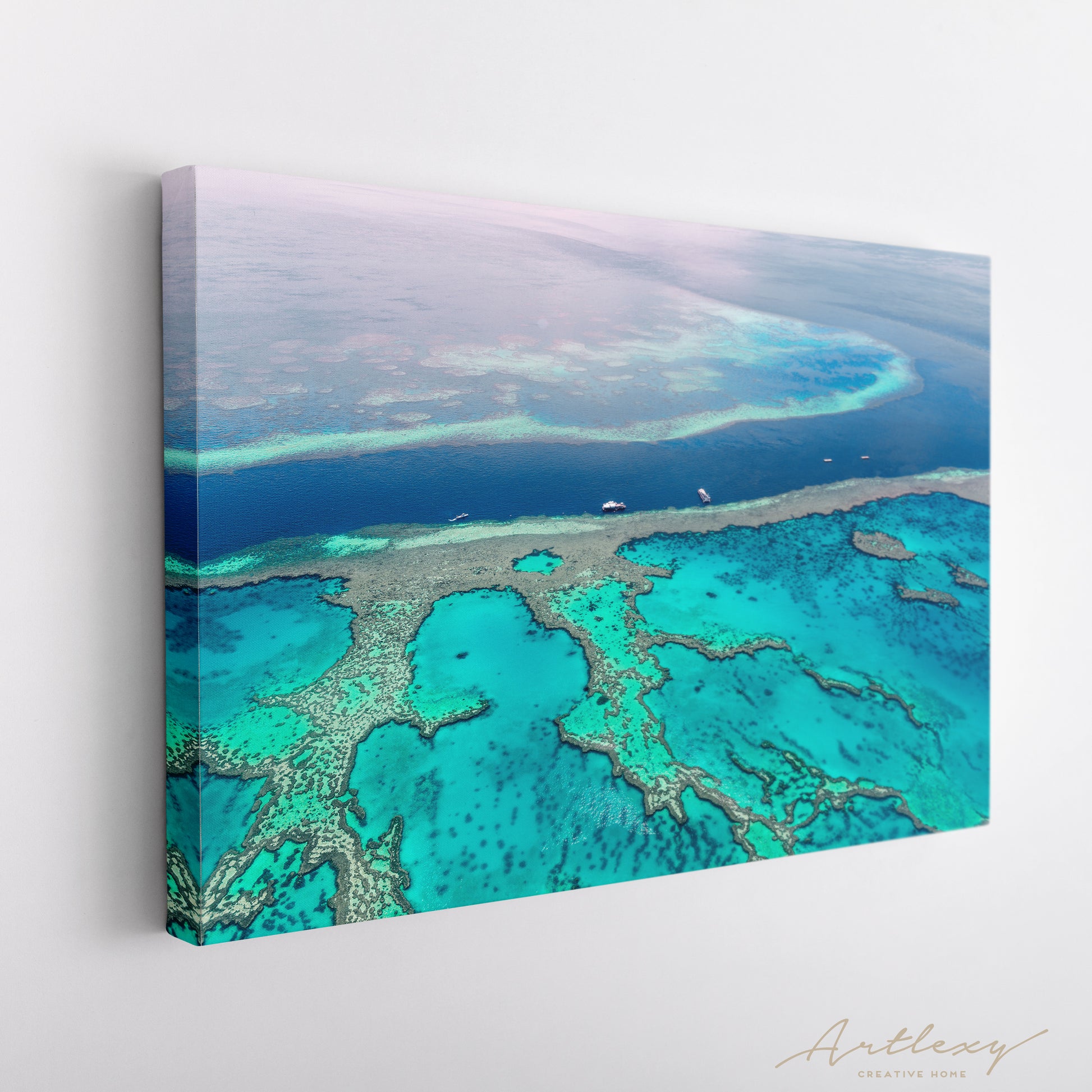 Great Barrier Reef Canvas Print ArtLexy   