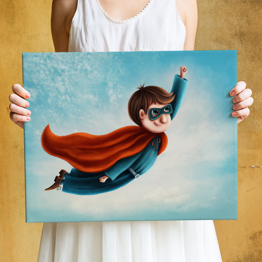 Superhero Canvas Print ArtLexy   